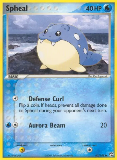 Spheal [Defense Curl | Aurora Beam]