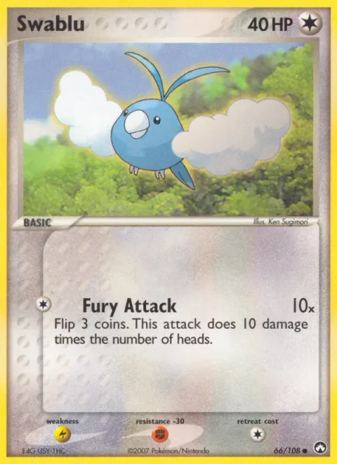 Swablu [Fury Attack]