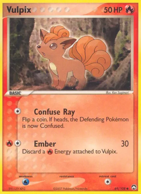 Vulpix [Confuse Ray | Ember]