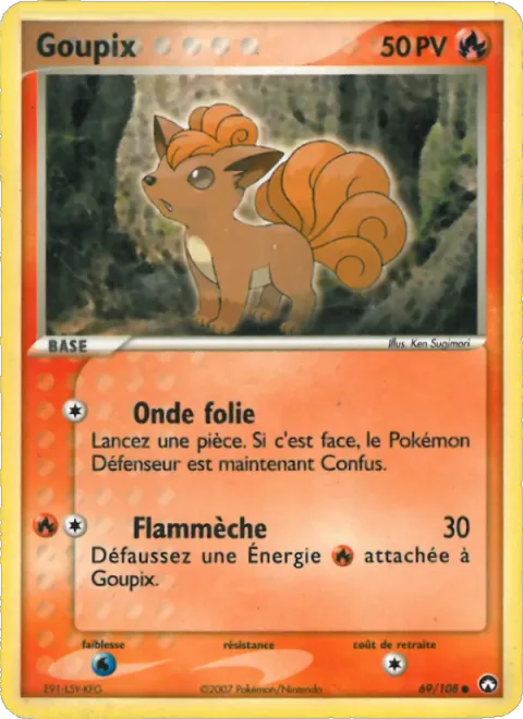 Vulpix [Confuse Ray | Ember]