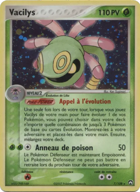 Cradily [Evolutionary Call | Poison Ring]