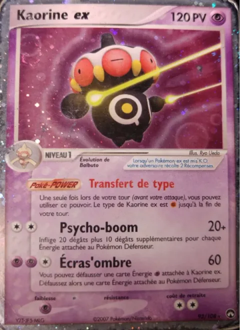 Claydol ex [Type Shift | Psychic Boom | Shadow Crush]