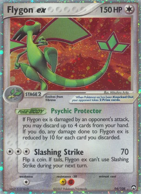 Flygon ex [Psychic Protector | Slashing Strike]