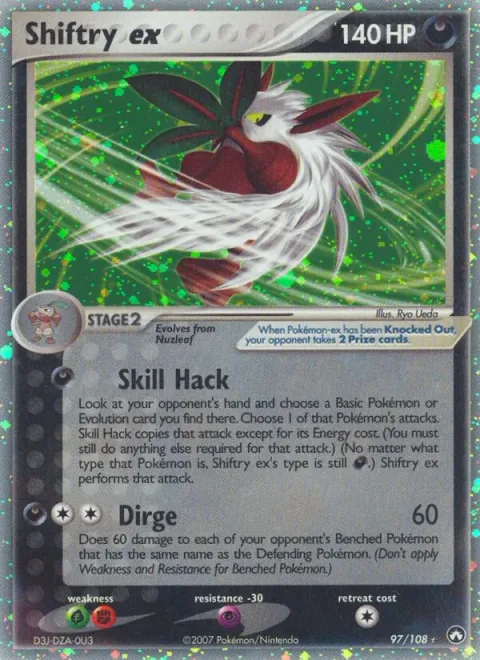 Shiftry ex [Skill Hack | Dirge]