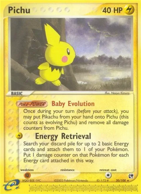 Pichu [Baby Evolution | Energy Retrieval]