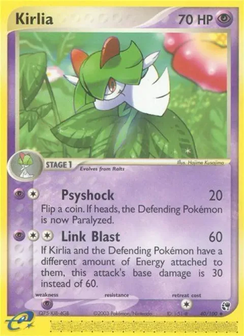 Kirlia [Psyshock | Link Blast]
