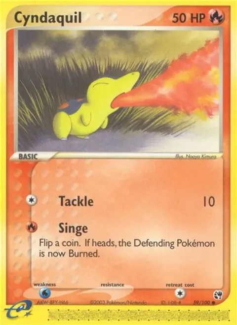 Cyndaquil [Tackle | Singe]