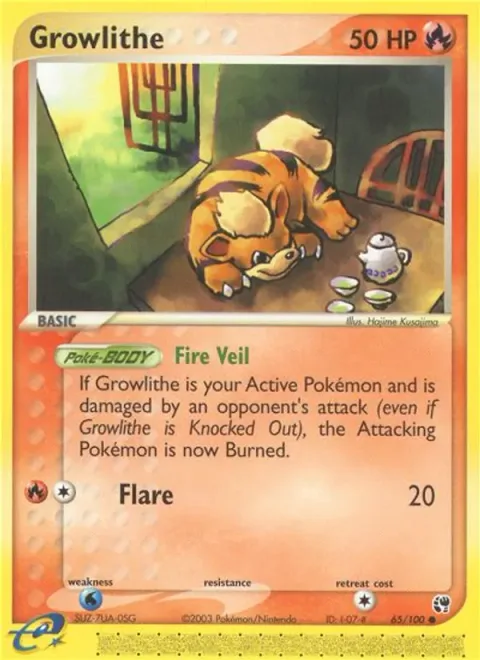 Growlithe [Fire Veil | Flare]