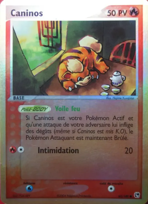 Growlithe [Fire Veil | Flare]