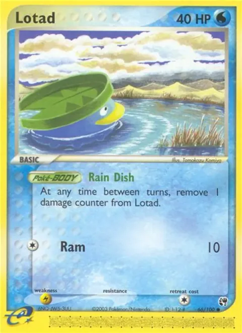 Lotad [Rain Dish | Ram]