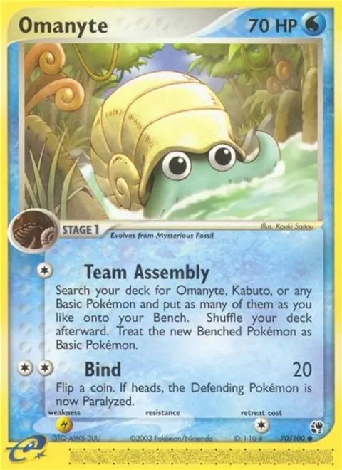 Omanyte [Team Assembly | Bind]