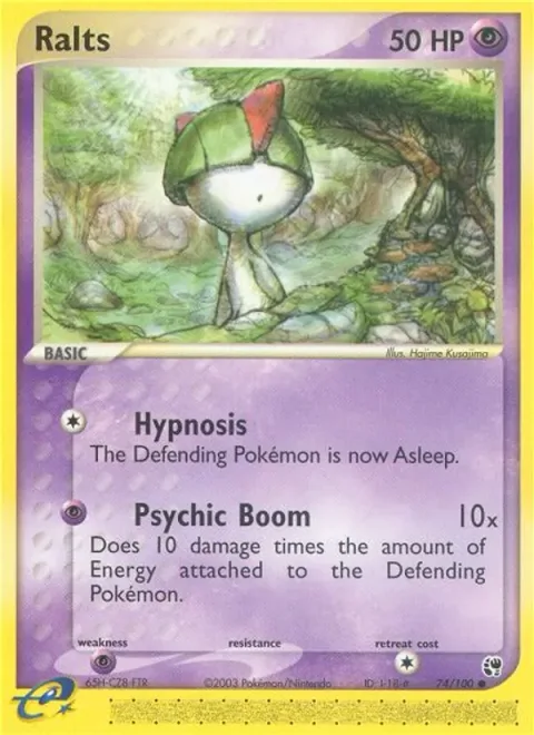 Ralts [Hypnosis | Psychic Boom]