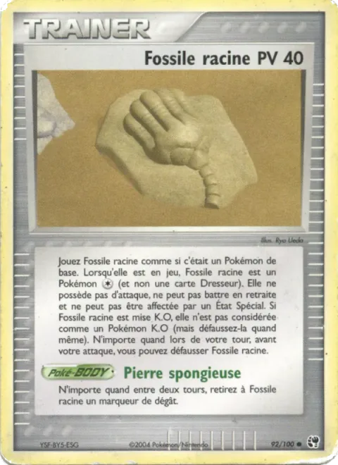 Root Fossil [Spongy Stone]