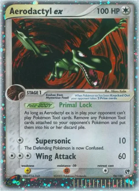 Aerodactyl ex [Primal Lock | Supersonic | Wing Attack]