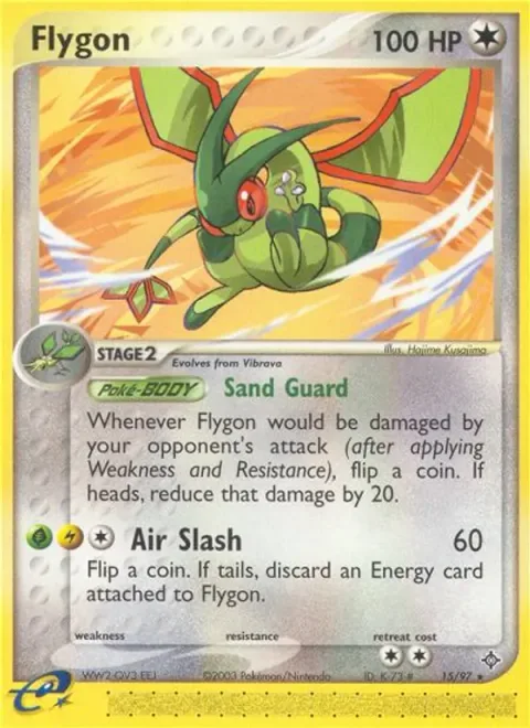 Flygon [Sand Guard | Air Slash]