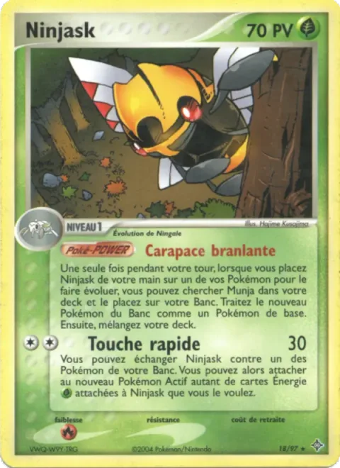 Ninjask [Loose Shell | Quick Touch]