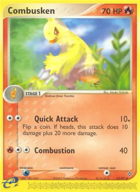 Combusken [Quick Attack | Combustion]