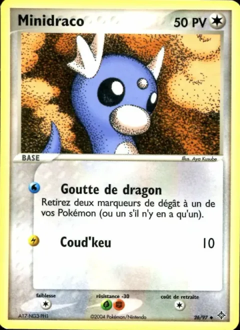 Dratini [Dragon Dew | Tail Slap]