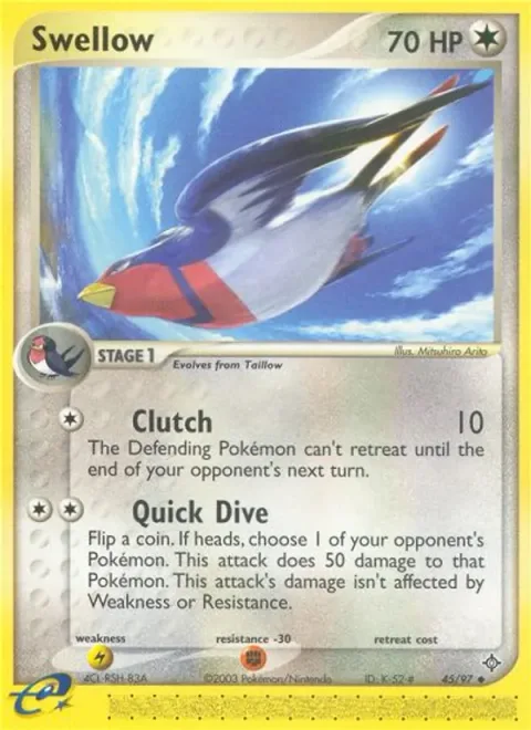 Swellow [Clutch | Quick Dive]