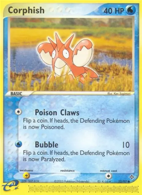 Corphish [Poison Claws | Bubble]