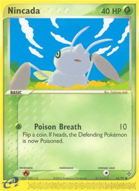 Nincada [Poison Breath]