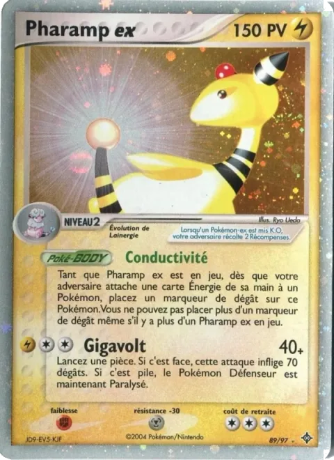 Ampharos ex [Conductivity | Gigavolt]