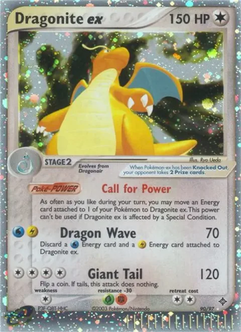Dragonite ex [Call for Power | Dragon Wave | Giant Tail]