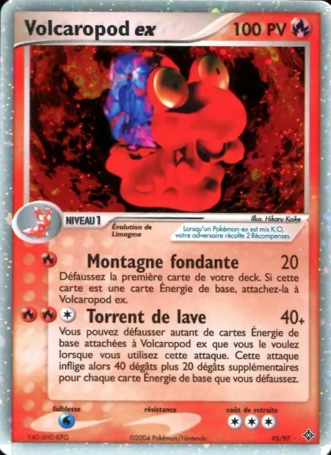 Magcargo ex [Melting Mountain | Lava Flow]