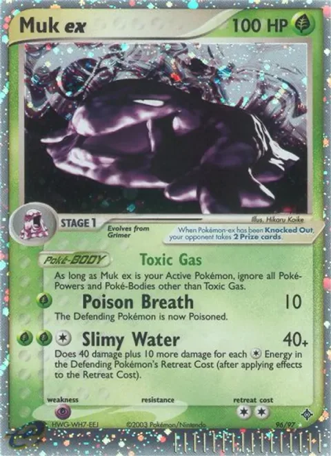 Muk ex [Toxic Gas | Poison Breath | Slimy Water]