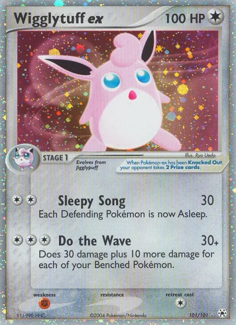 Wigglytuff ex [Sleepy Song | Do the Wave]