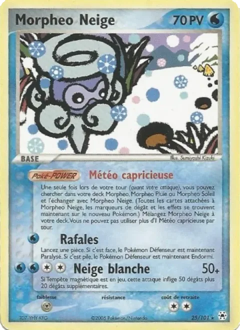 Snow-cloud Castform [Temperamental Weather | Flurries | White Snow]