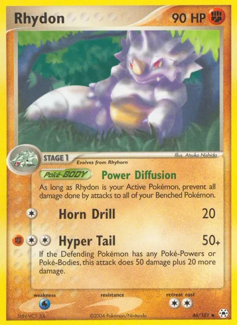 Rhydon [Power Diffusion | Horn Drill | Hyper Tail]