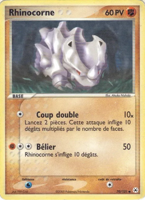 Rhyhorn [Double Stab | Take Down]