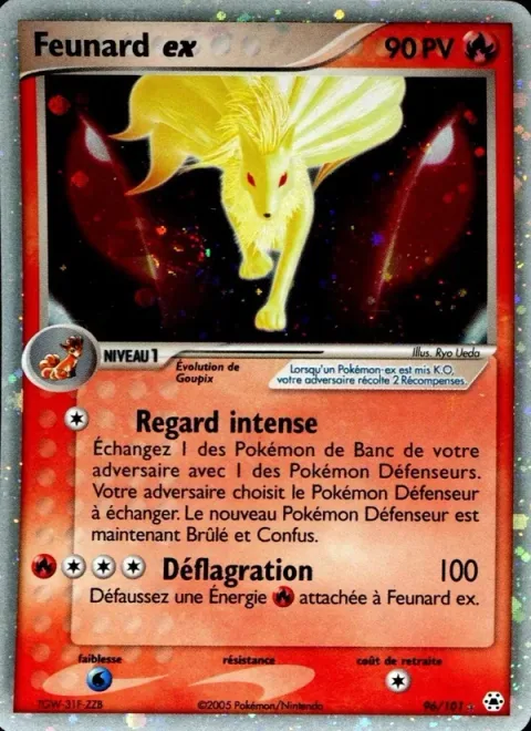Ninetales ex [Intense Glare | Fire Blast]