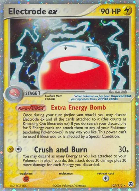 Electrode ex [Extra Energy Bomb | Crush and Burn]