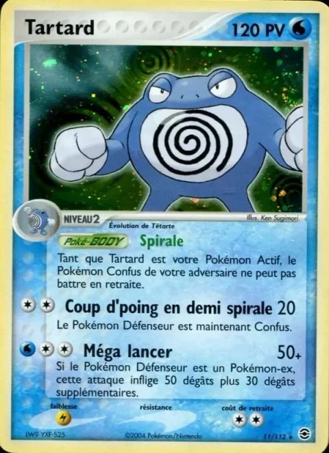 Poliwrath [Spiral | Split Spiral Punch | Mega Throw]