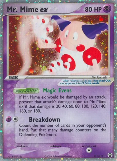 Mr. Mime ex [Magic Evens | Breakdown]