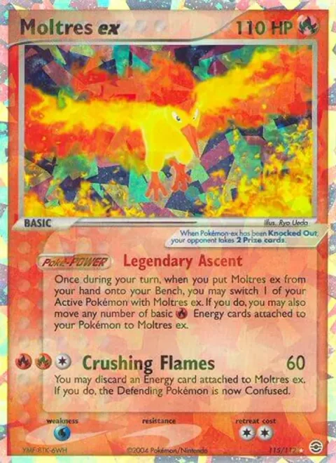 Moltres ex [Legendary Ascent | Crushing Flames]