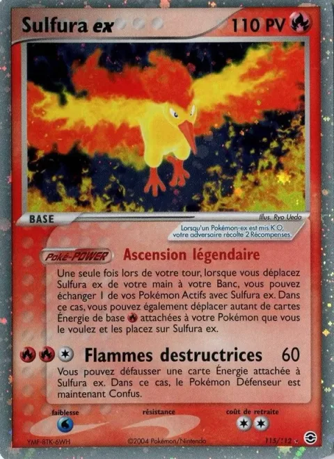 Moltres ex [Legendary Ascent | Crushing Flames]
