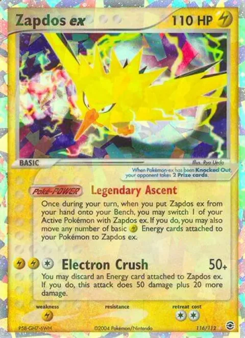 Zapdos ex [Legendary Ascent | Electron Crush]
