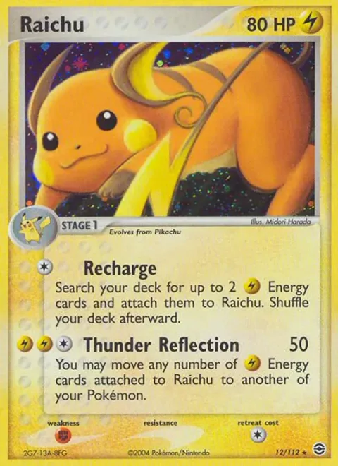 Raichu [Recharge | Thunder Reflection]