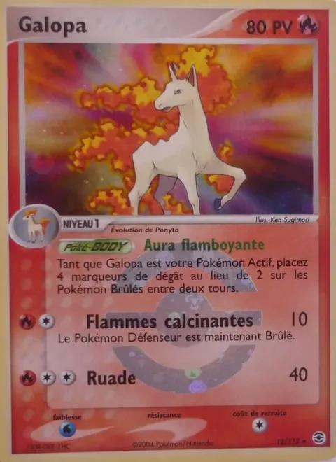 Rapidash [Fiery Aura | Searing Flame | Rear Kick]
