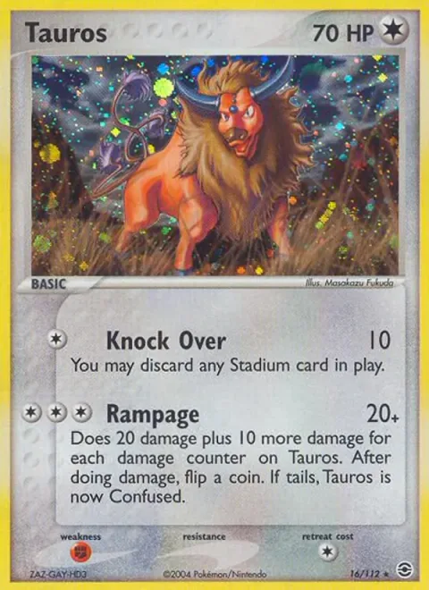 Tauros [Knock Over | Rampage]