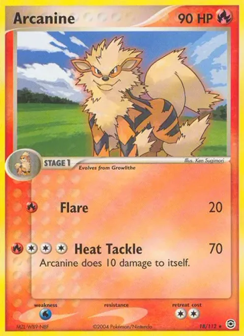 Arcanine [Flare | Heat Tackle]
