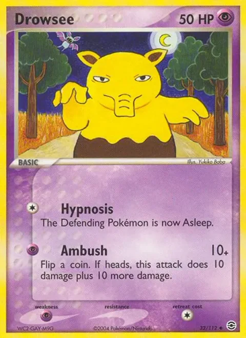 Drowzee [Hypnosis | Ambush]
