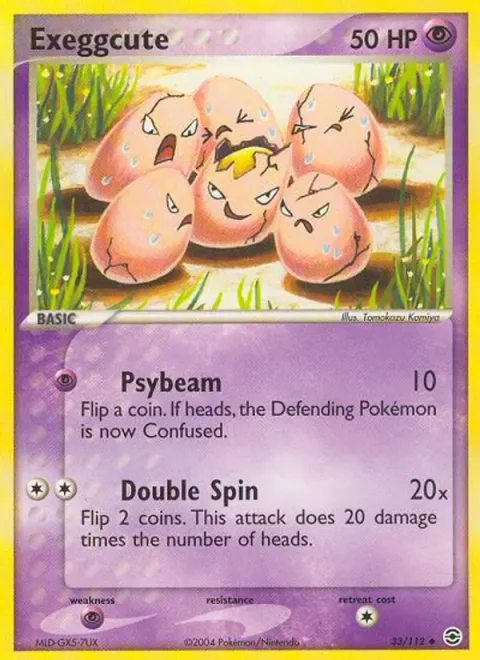 Exeggcute [Psybeam | Double Spin]