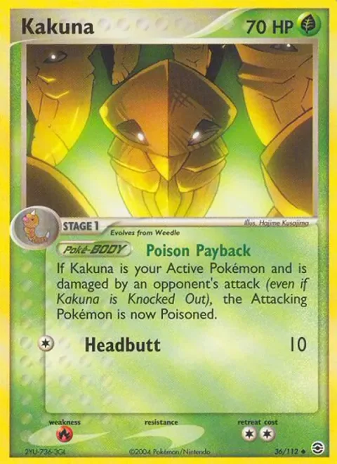 Kakuna [Poison Payback | Headbutt]