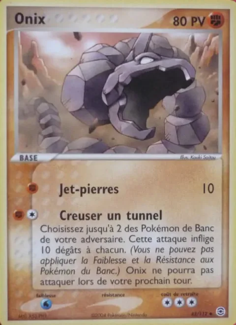 Onix [Rock Throw | Tunneling]