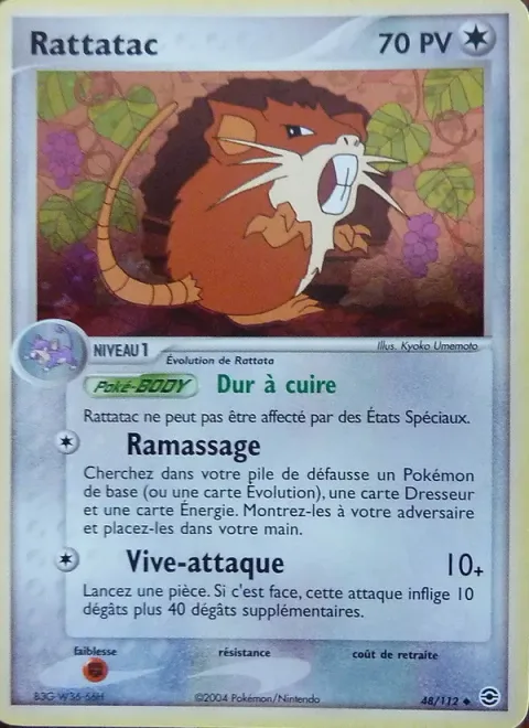 Raticate [Thick Skin | Pickup | Quick Attack]