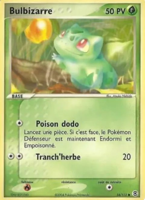 Bulbasaur [Sleep Poison | Razor Leaf]